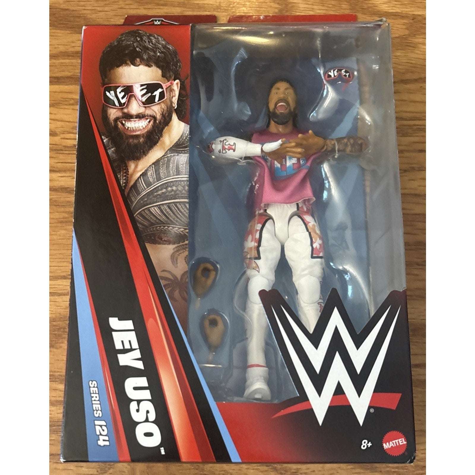 JEY USO - WWE Mattel Elite Collection Series 124 Wrestling Action Figure - NEW