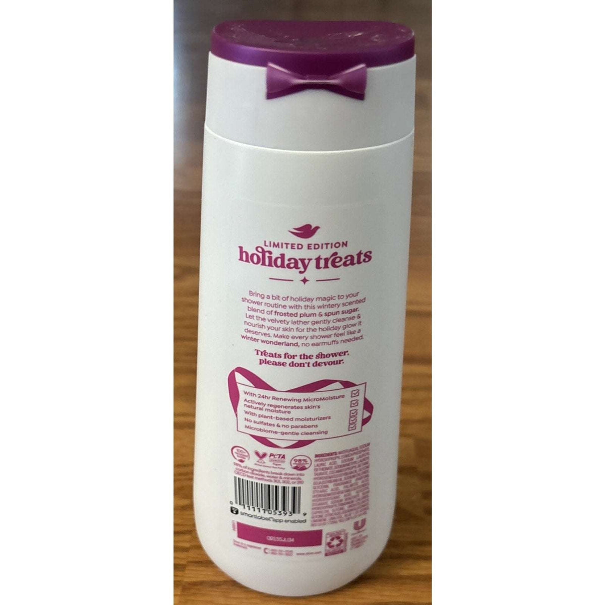 Dove Holiday Treats Limited Edition Body Wash - Frosted Plum Berry - 20 FL OZ