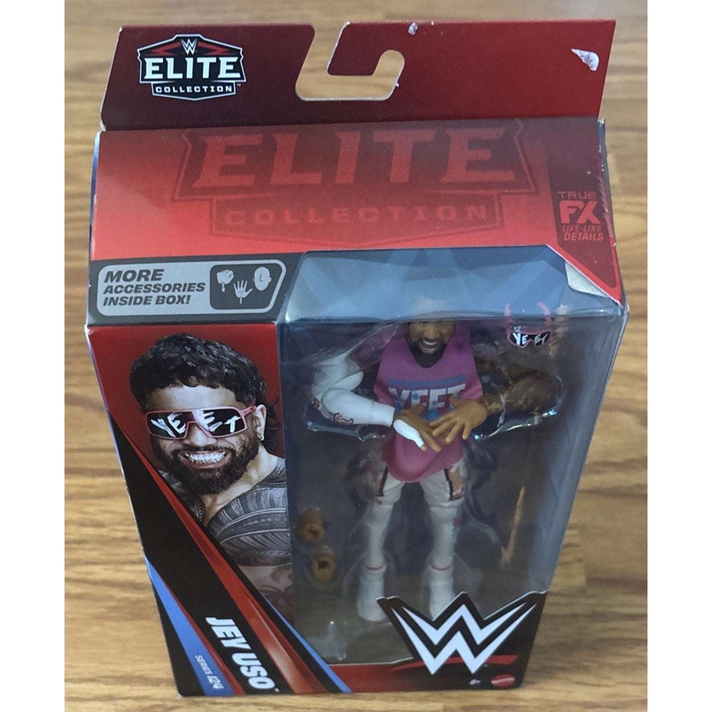 JEY USO - WWE Mattel Elite Collection Series 124 Wrestling Action Figure - NEW