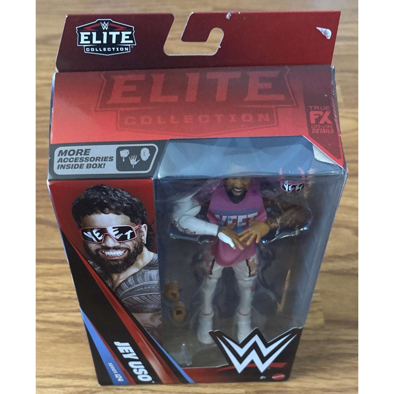 JEY USO - WWE Mattel Elite Collection Series 124 Wrestling Action Figure - NEW