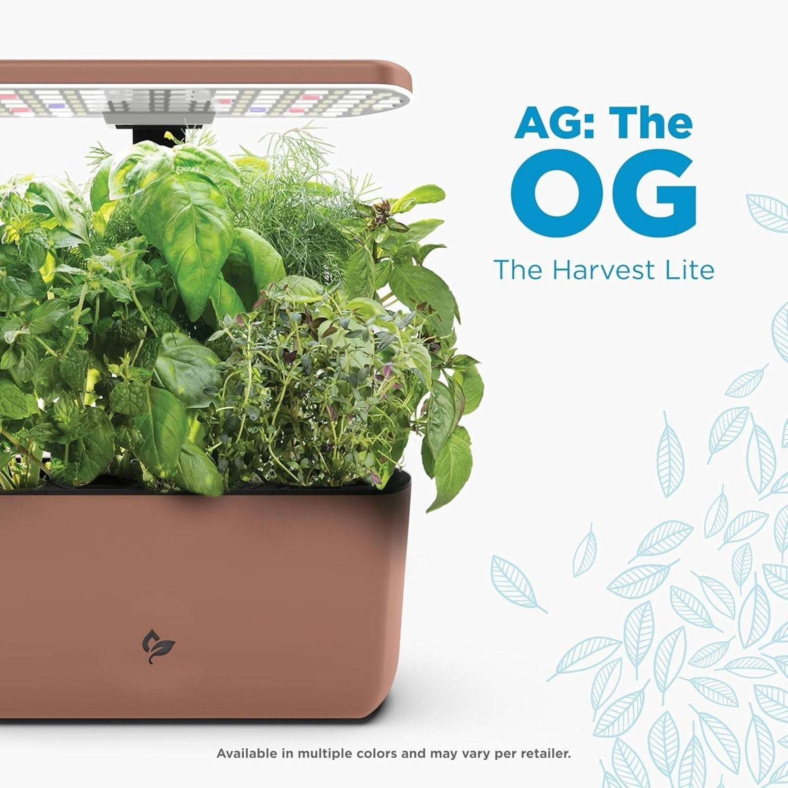 AeroGarden Harvest Indoor Soil-Free Garden Hydroponic System with LED Grow Light