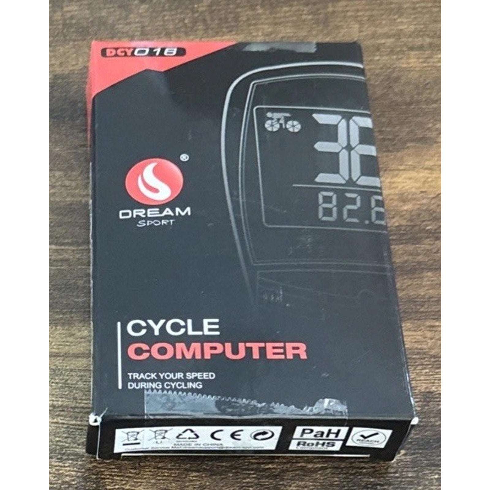 DREAM SPORT Bike Computer 16-Function Waterproof Bicycle Speedometer & Odometer