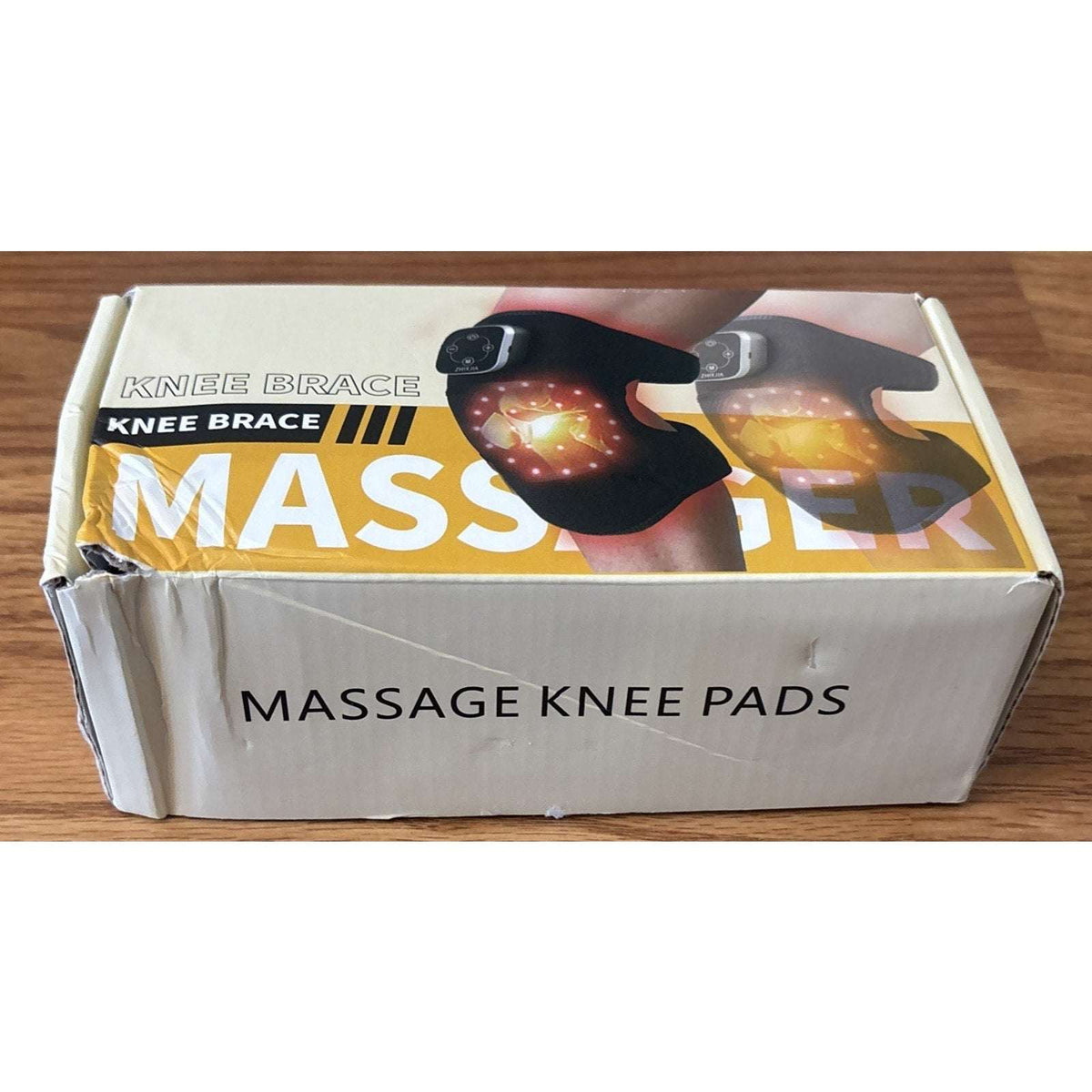 Cordless Knee Massager 3 Vibration Modes 3 Heating Levels 660nm/850nm Red Light
