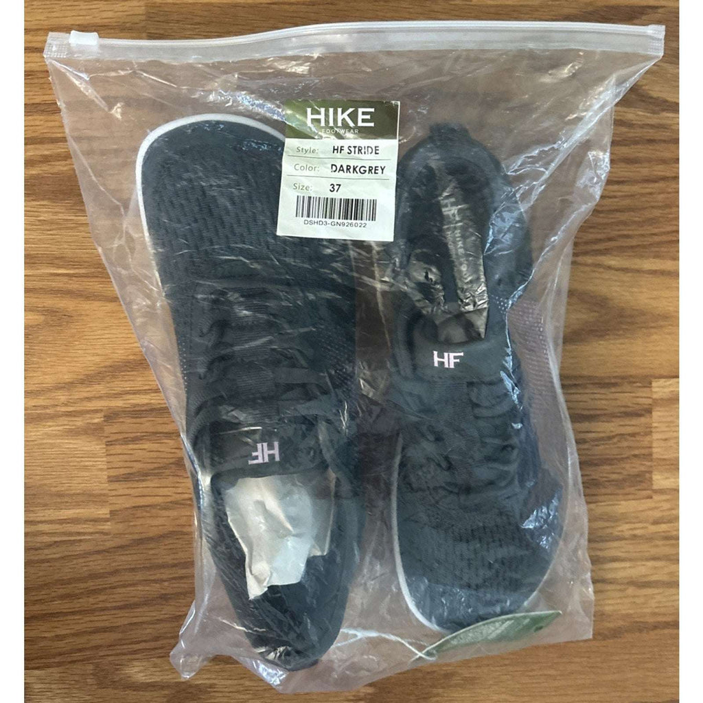 HIKE HF STRIDE Barefoot Shoes Dark Gray 7 US W