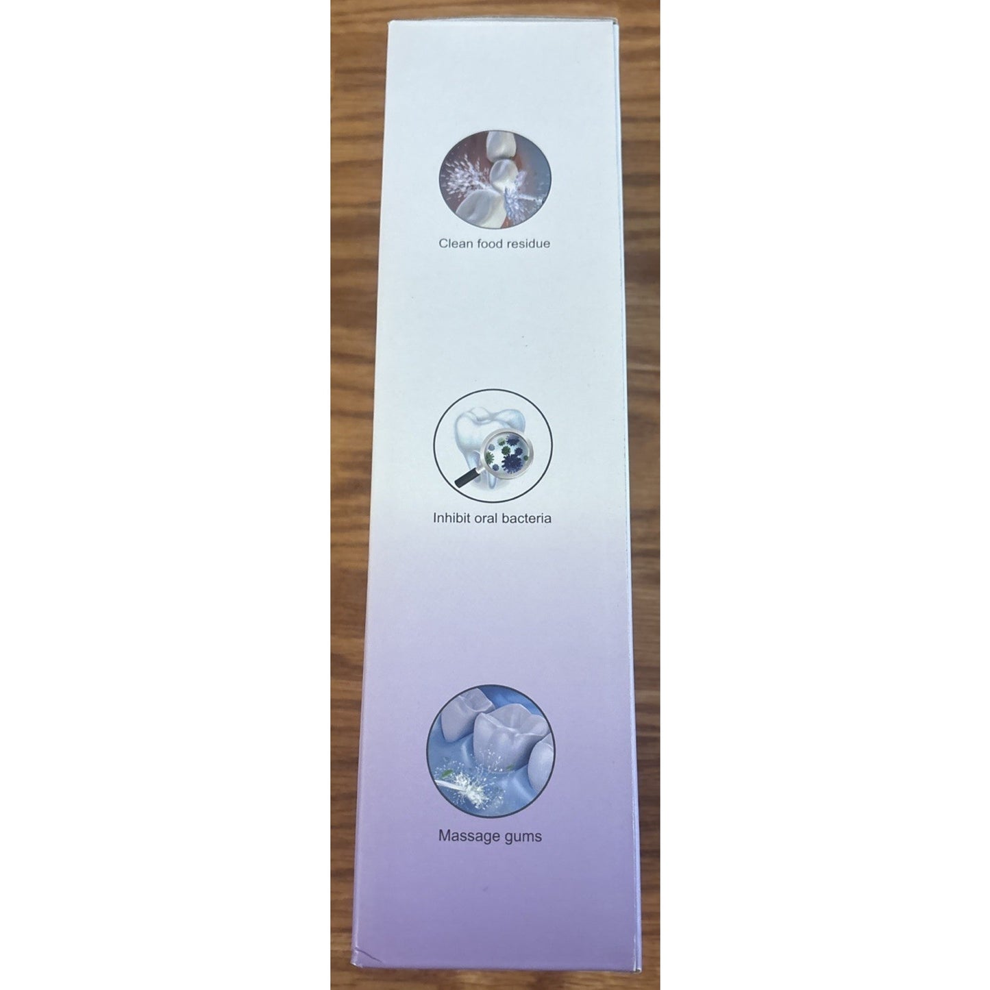 Sejoy Rechargeable Smart Water Flosser Teeth Cleaner Oral Irrigator 5Modes/5Tips