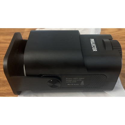 HY320 Mini Ultra HD Android 11 LCD Home Theater Projector Black HDMI USB