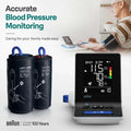 Braun ExactFit 3 Blood Pressure Monitor Large Display 2 Cuffs 80 Memory Slots