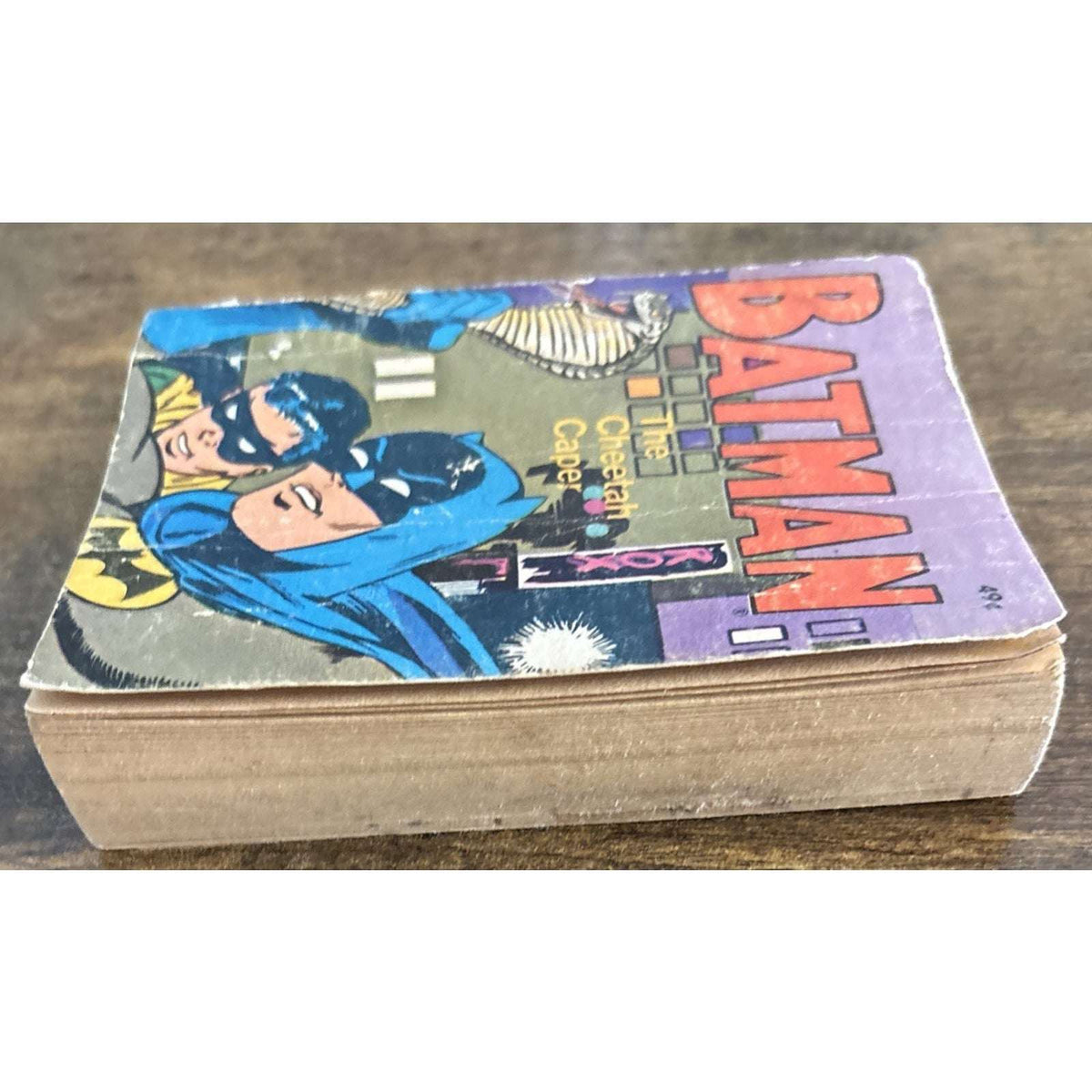 Vintage 1969 BATMAN The Cheetah Caper WHITMAN DC Comics 5771 Big Little Book 49¢