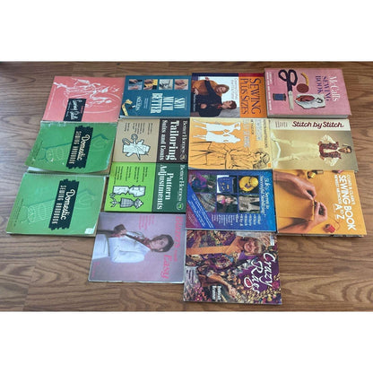 14 Vintage Sewing Books Better Homes and Gardens, Singer, McCall's, Stitch By St