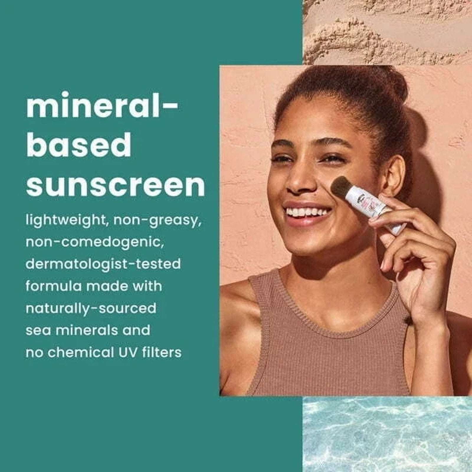 Hawaiian Tropic Mineral Translucent Sunscreen Powder w/ Brush SPF 30