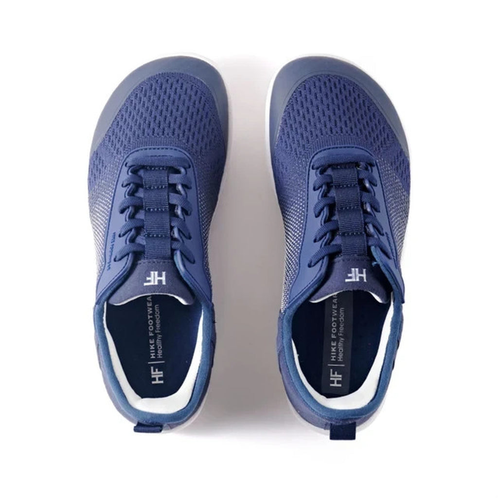 Hike Footwear HF Stride Blue Barefoot Sneakers Unisex Size EU42 W11-11.5 M9-9.5
