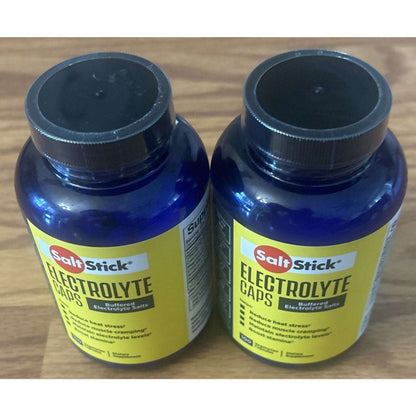 2x SaltStick Electrolyte Caps Buffered Electrolyte Salts 100ct 04/27 New Sealed