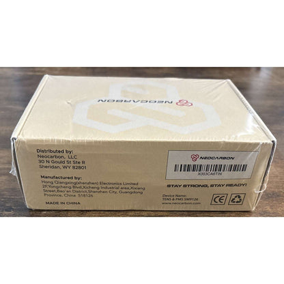 Neocarbon TENS Unit Electronic PMS Massager Machine Gray