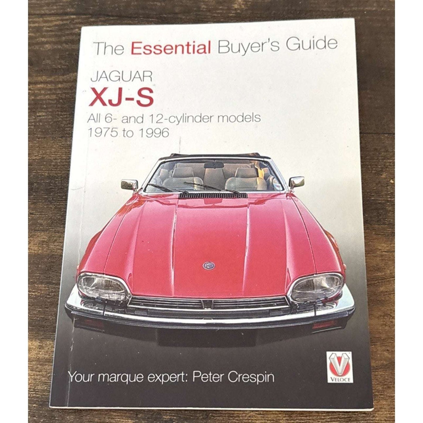 XJS JAGUAR BUYERS GUIDE BOOK XJ-S ESSENTIAL V12 6 CONVERTIBLE XJS COUPE CRESPIN