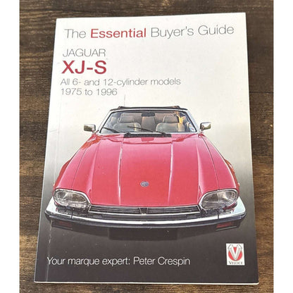 XJS JAGUAR BUYERS GUIDE BOOK XJ-S ESSENTIAL V12 6 CONVERTIBLE XJS COUPE CRESPIN