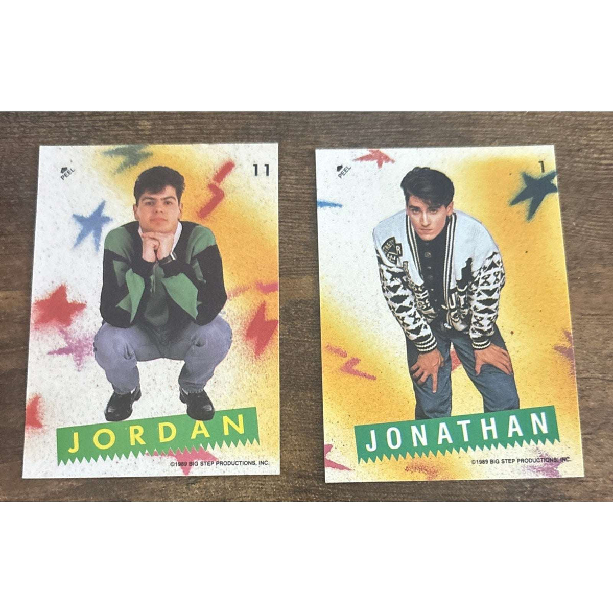 New Kids On The Block Collectible Card Lot 60+ Cards & Stickers 1989 NKOTB