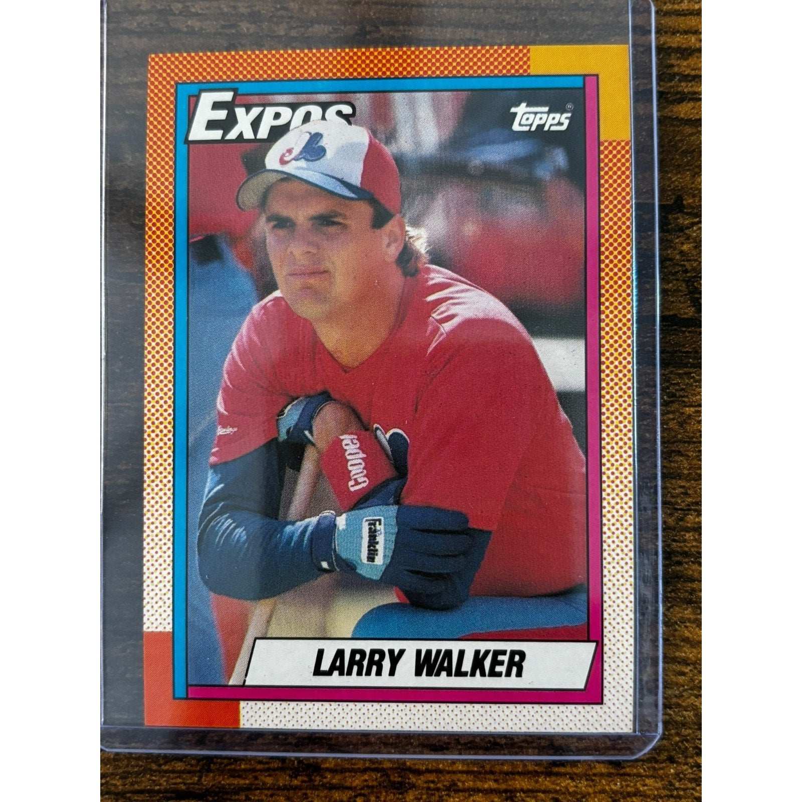 1990 Topps #757 Larry Walker RC Montreal Expos HOF