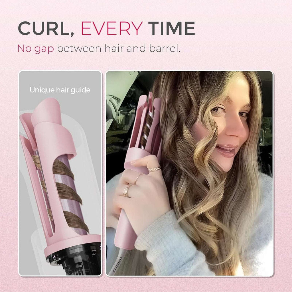 TYMO CURLPRO 1 Inch Automatic Rotating Curling Iron Anti-Tangle Smart Temp Contr
