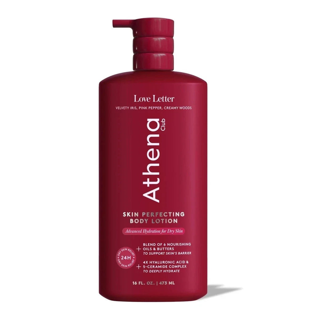 Athena Club Skin Perfecting Body Lotion Love Letter 16floz Pink Pepper, Iris, Wo