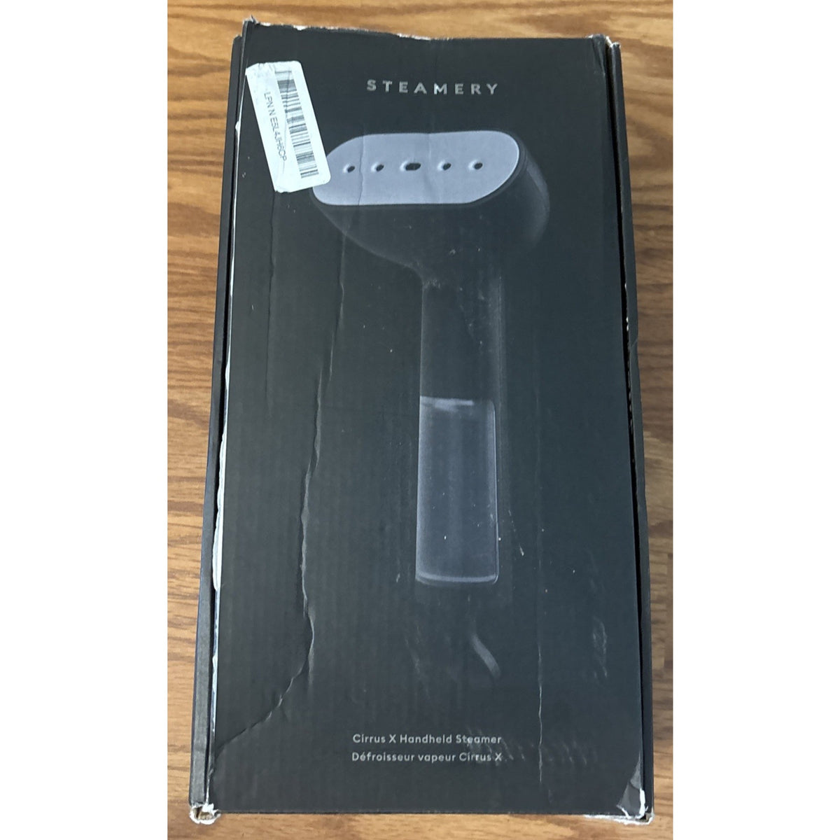 Steamery Cirrus X 1200W Handheld Clothes Steamer +Heat-Proof Steaming Pad - ONYX