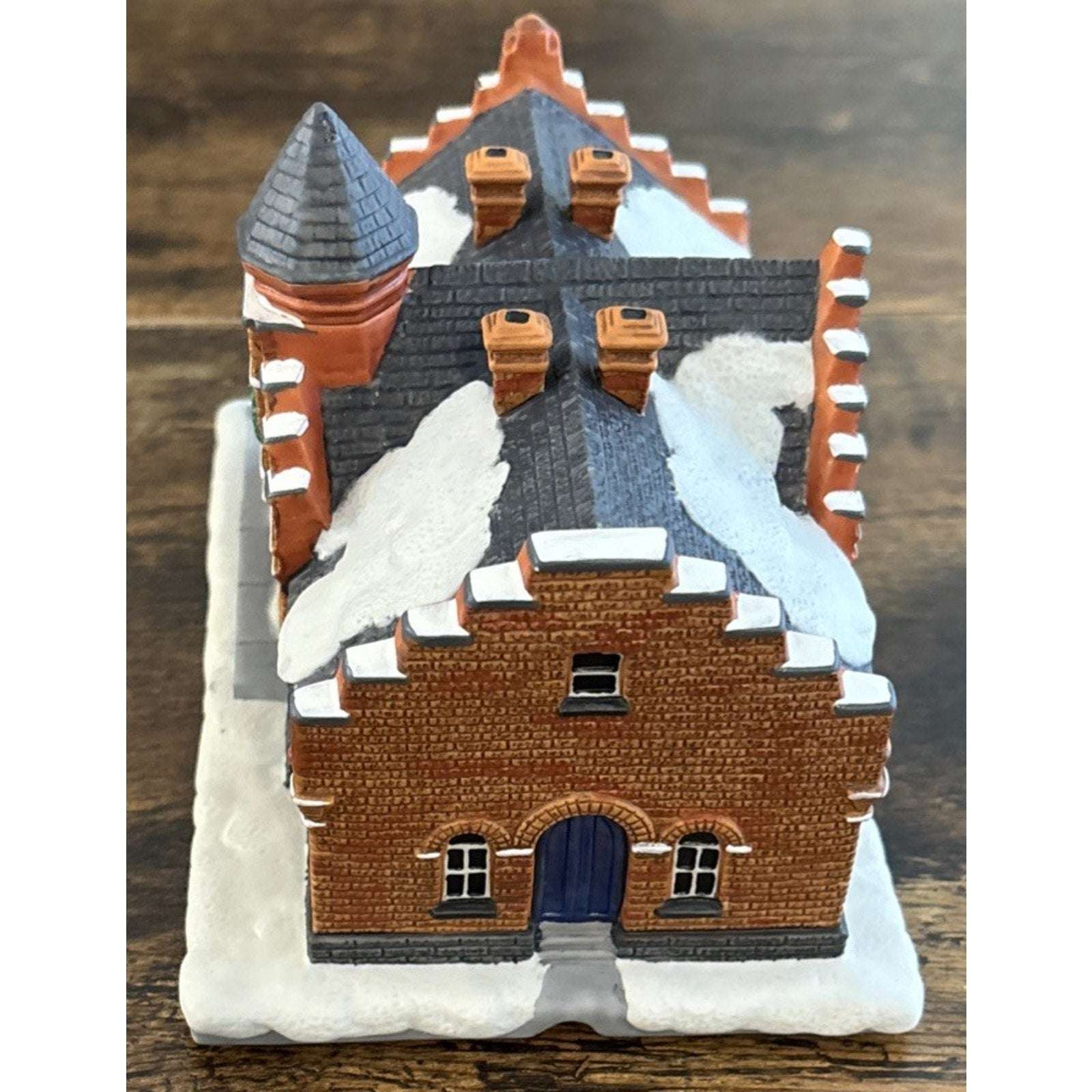 Hawthorne Rockwell's Christmas in Stockbridge "The Town Offices" Lights Up