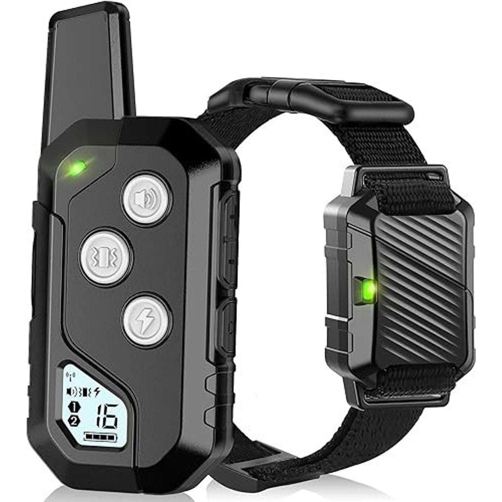 Dog Shock Training Collar, IP67 Waterproof w/ Remote, 3 Training Modes, Long Ran