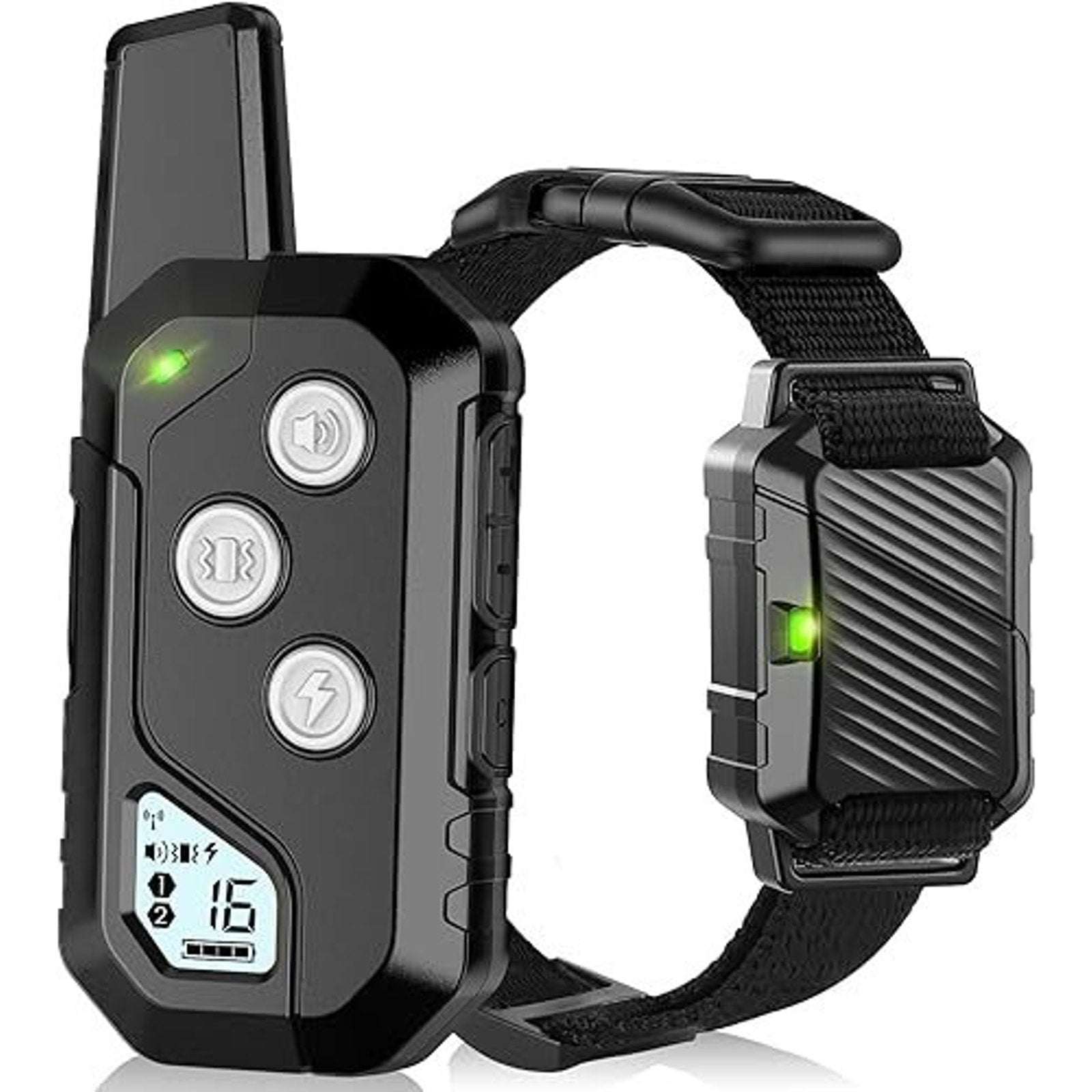 Dog Shock Training Collar, IP67 Waterproof w/ Remote, 3 Training Modes, Long Ran