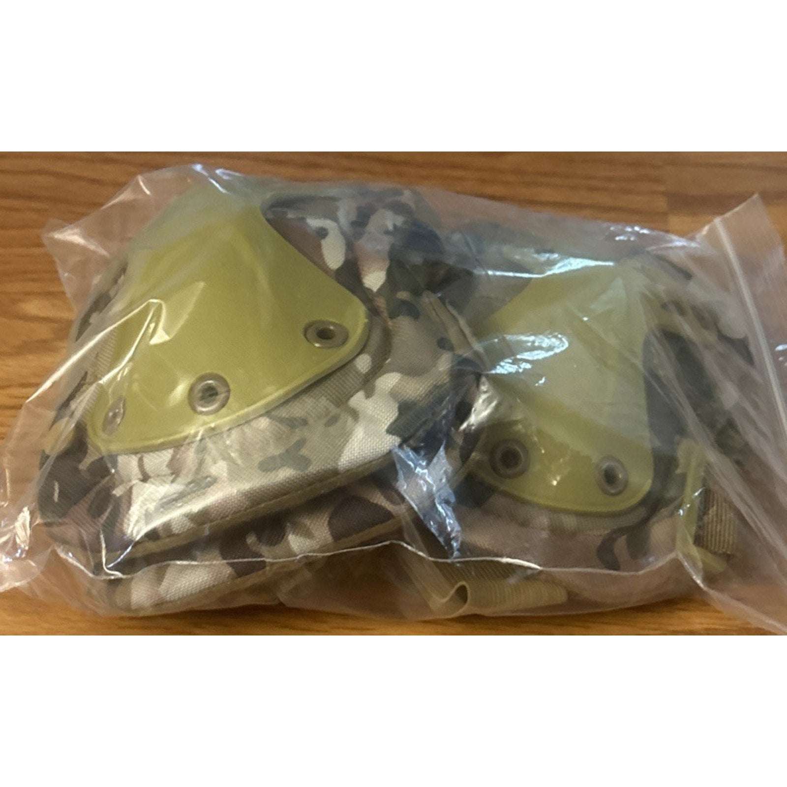 4X Tactical Military Camo Elbow & Knee Pads Airsoft Paintball Sports Protection