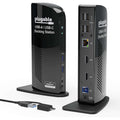 Plugable USB 3.0 and USB-C Dual HDMI Display Monitor Docking Station UD-3900