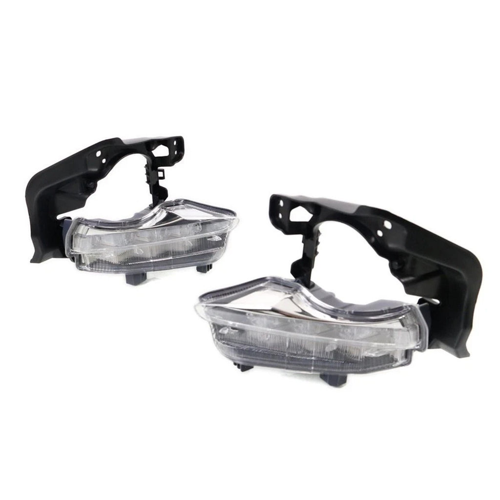 Pair DRL For Toyota Highlander 2014 2015 2016 LED Daytime Running Light Fog Lamp