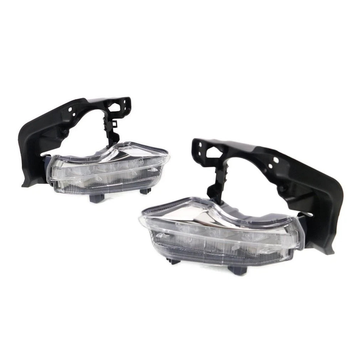 Pair DRL For Toyota Highlander 2014 2015 2016 LED Daytime Running Light Fog Lamp