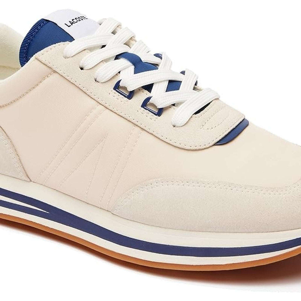 Lacoste L-Spin 223 1 SMA 746SMA0005 Off-White Navy Streetwear Mens Sneakers 11.5
