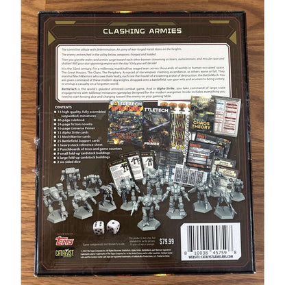 Battletech Box Set Alpha Strike, Catalyst Game Labs 2022 CAT35690 Open Box READ