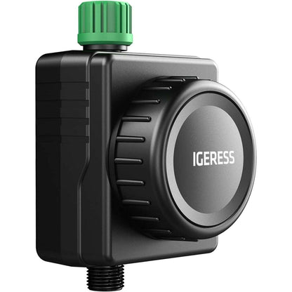 IGERESS Smart Hose Water Timer with WiFi App Control for Outdoor Yard Watering
