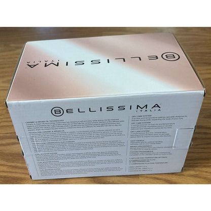 Bellissima Italia Diffon Hair Blow Dryer Diffuser for Curly Hair Rose Gold G5604