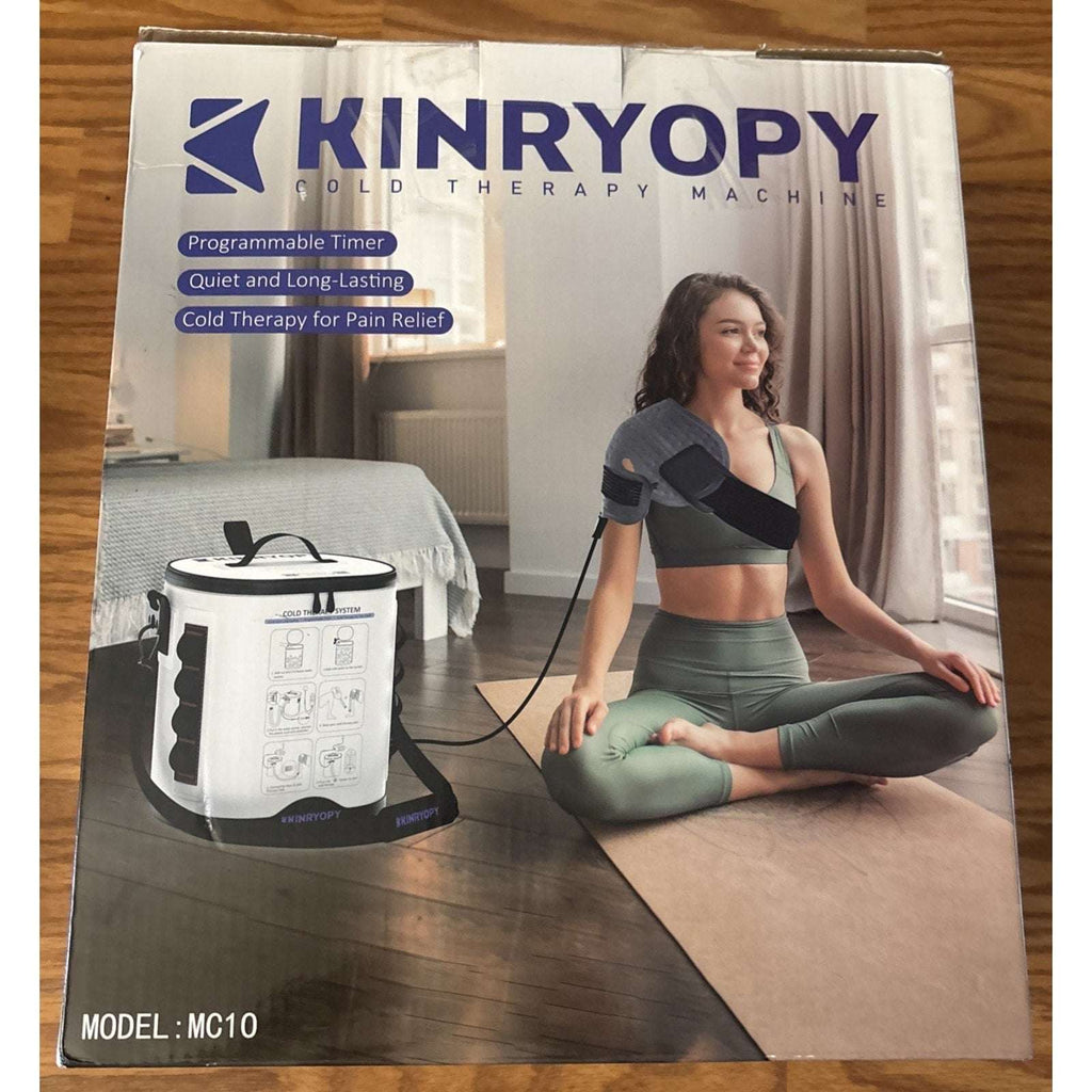 Kinryopy Shoulder Cold Therapy Machine Programmable Timer Portable Ice System