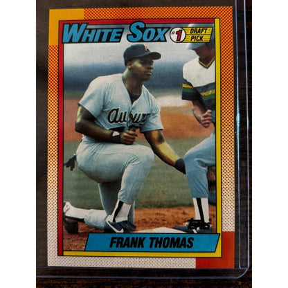 1990 Topps Frank Thomas #414 Chicago Whites Sox Rookie Card Error Card