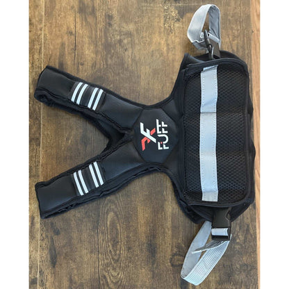 FUFF 4-10lb Adjustable Weighted Vest w/ 6 Ironsand Weights for Strength Training
