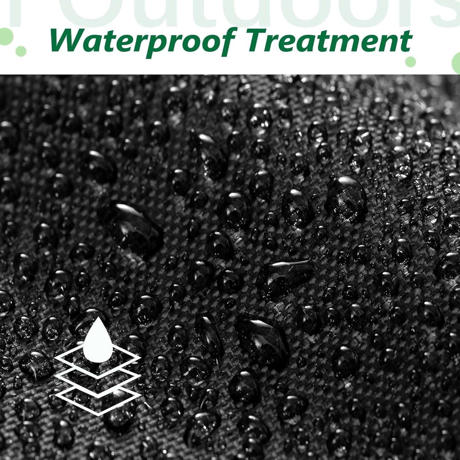 Himal Universal Zero Turn Mower Cover, Heavy Duty Waterproof Up to 60" Deck UV P