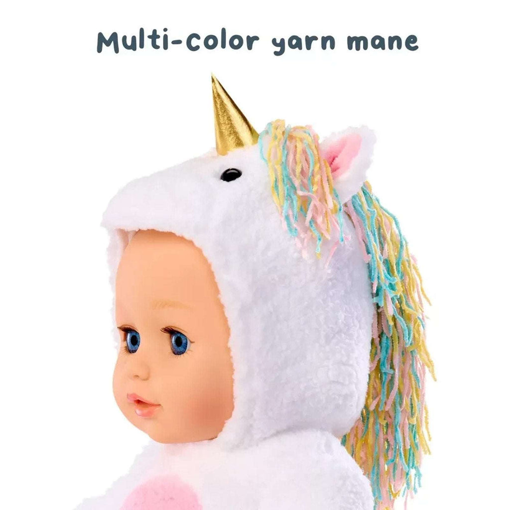 BABY born My Unicorn Bedtime Baby Annabell - Safe for Bath - Soothes & Comforts