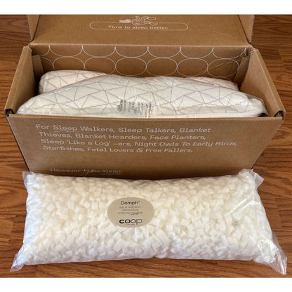 Coop Home Goods The Original Adjustable Bed Pillow Queen Microfiber Memory Foam