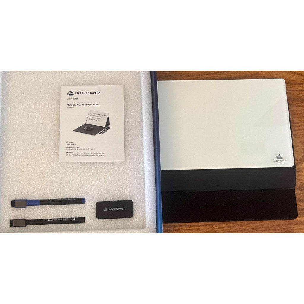 Mousepad w/ Dry Erase Whiteboard/Tablet/Phone Stand Manage To-Do List Take Notes