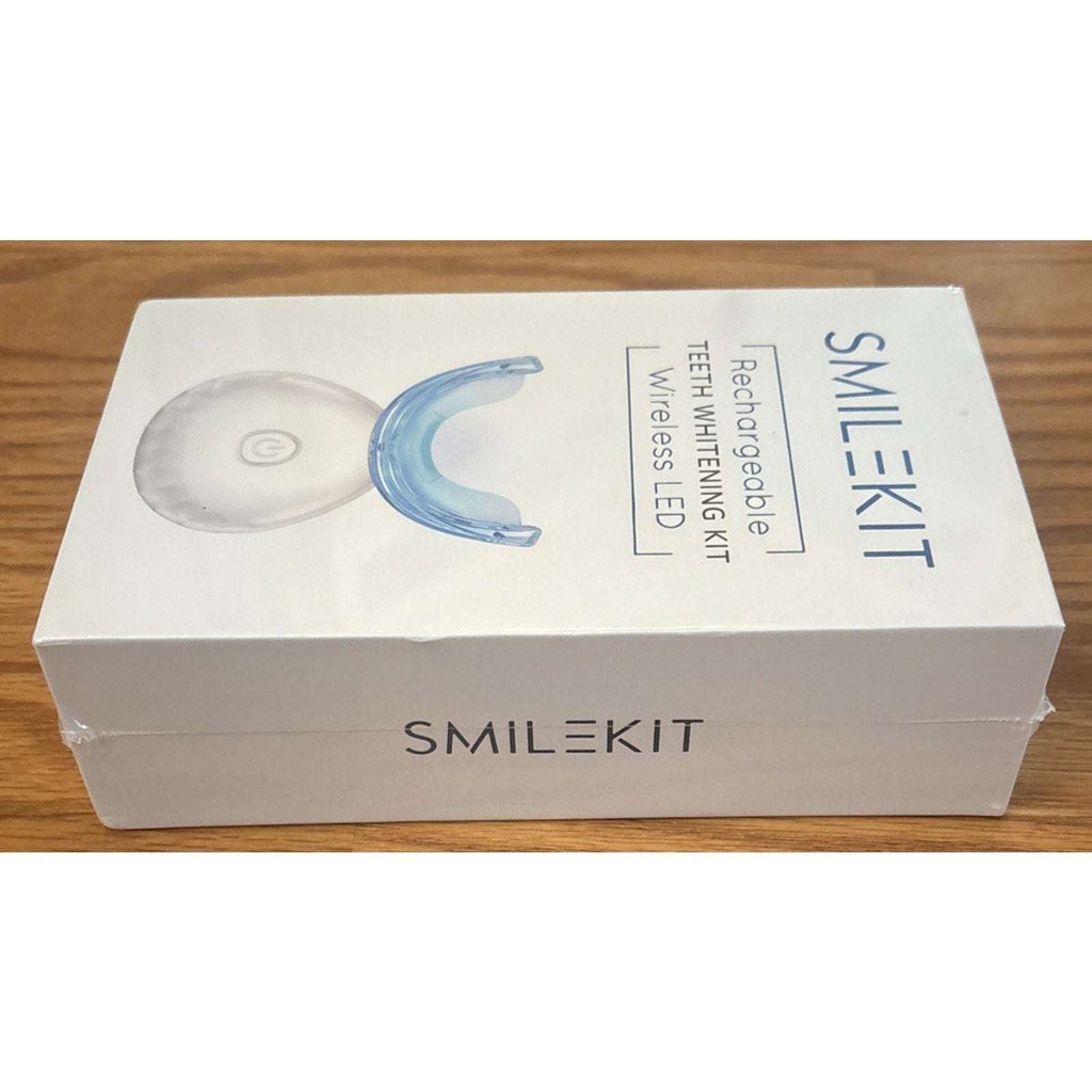 Smile Kit Rechargeable Teeth Whitening Kit At Home Wireless Led Light New Sealed