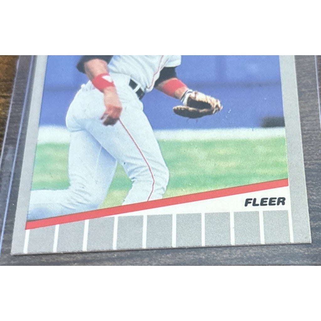 1989 FLEER #87 DWIGHT EVANS - Boston RED SOX - Pack to Sleeve - MLB Baseball