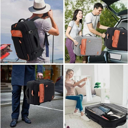 Lumesner Carry on Backpack Travel Set XL 40L TSA Flight Approved Bag w/ USB Port