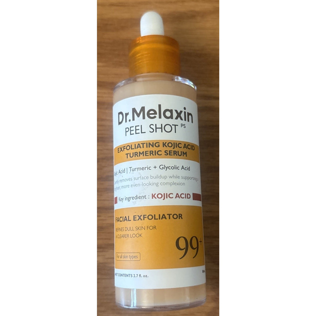 Dr.Melaxin Peel Shot Exfoliating Kojic Acid Turmeric + Glycolic Serum 2.7 fl.oz.