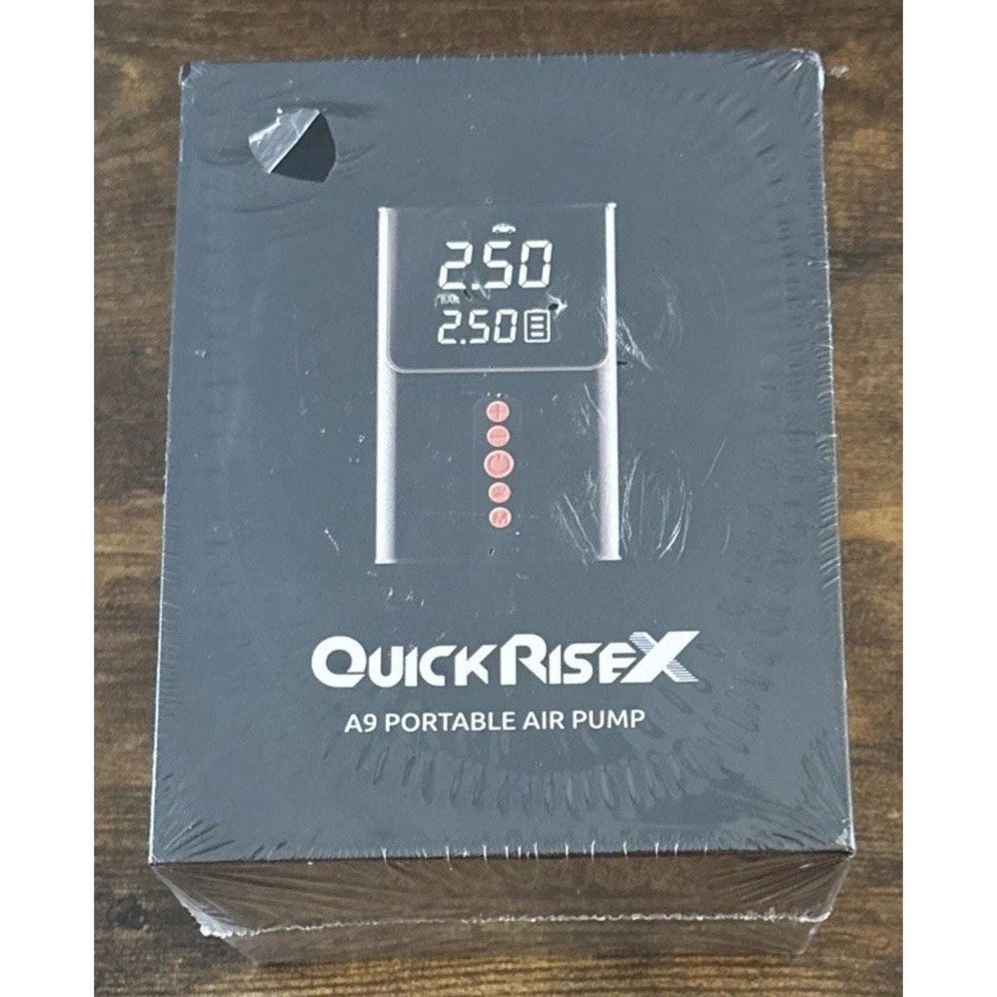 160 PSI Portable Air Inflator Rechargeable Tire Inflator w Digital Gauge & Light