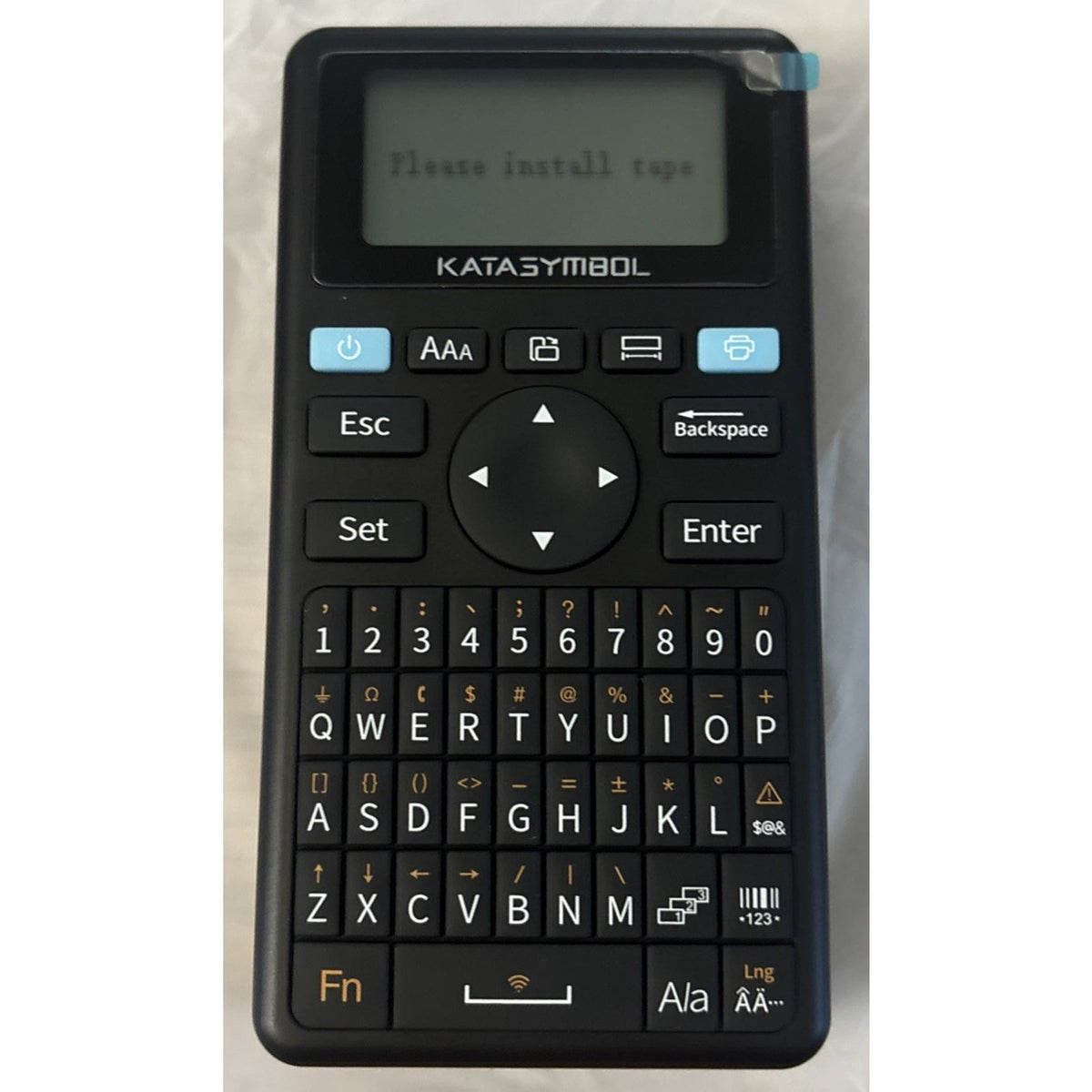 SUPVAN E11 Thermal Inkless Label Maker Bluetooth Keyboard APP Compatible +2 Tape