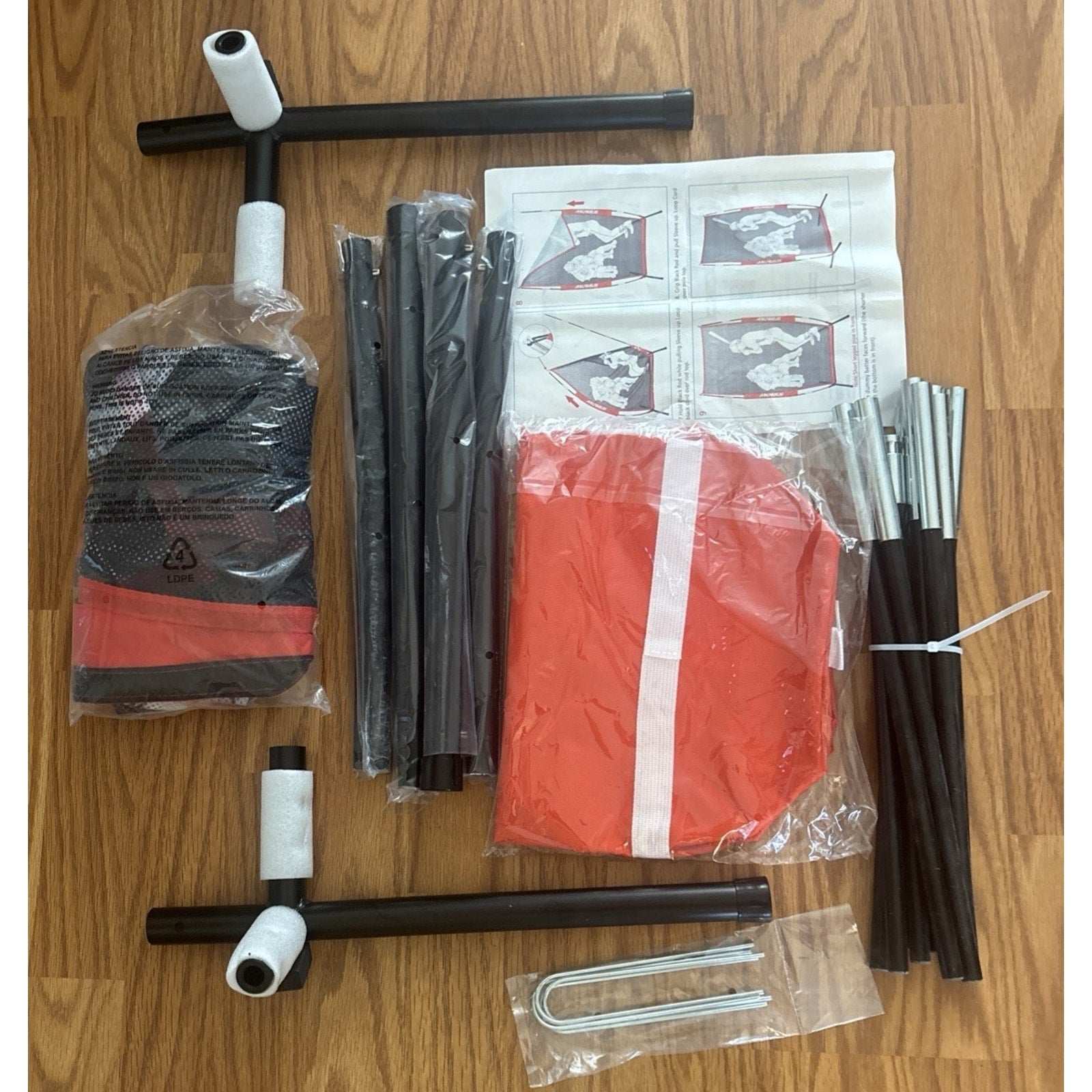 Baseball Batter Dummy Pitching Training Aid Target Durable w Stand & Carry Bag