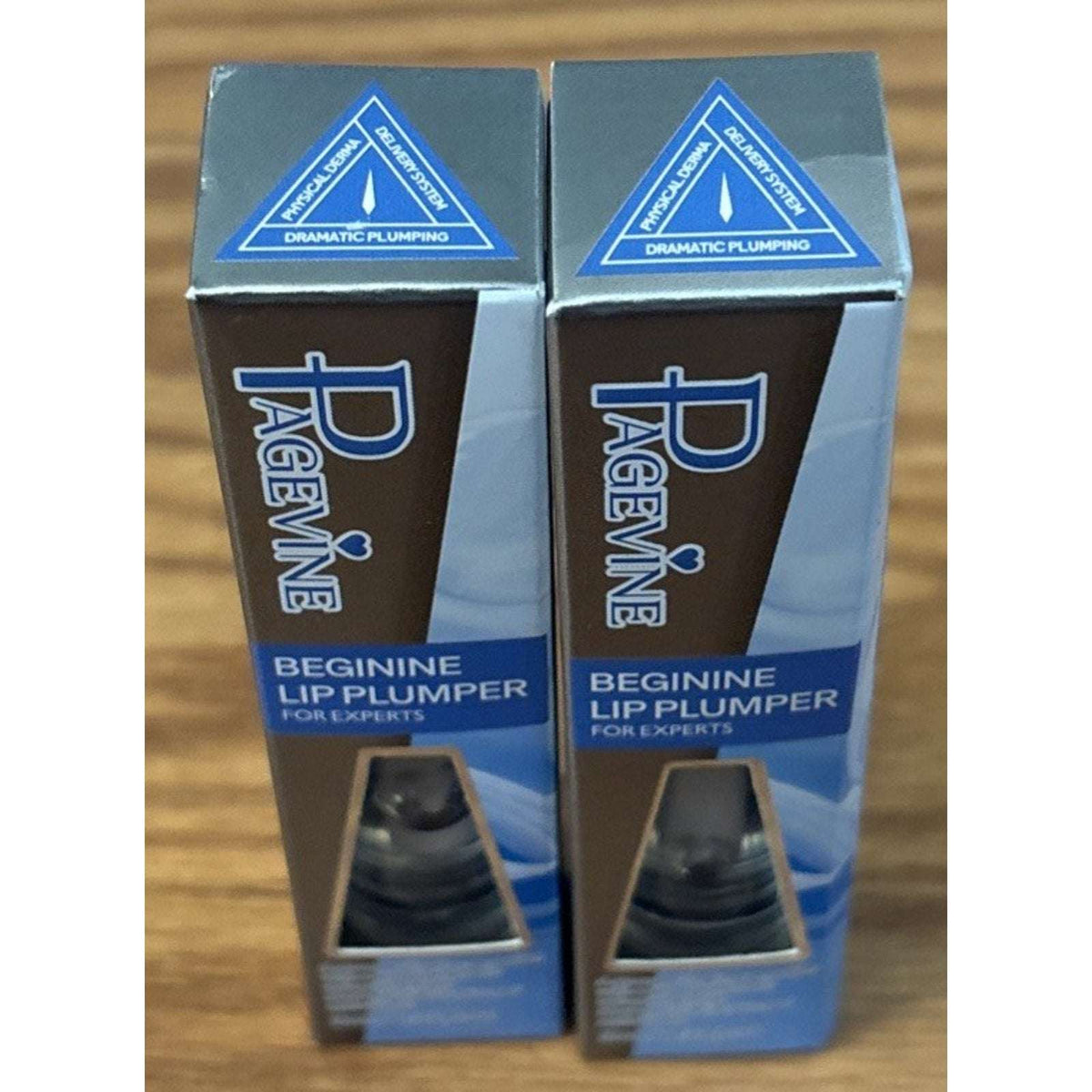 Page Vine Beginner Clear Gloss Lip Plumper Exfoliating Lip Oil Exp 11/2030